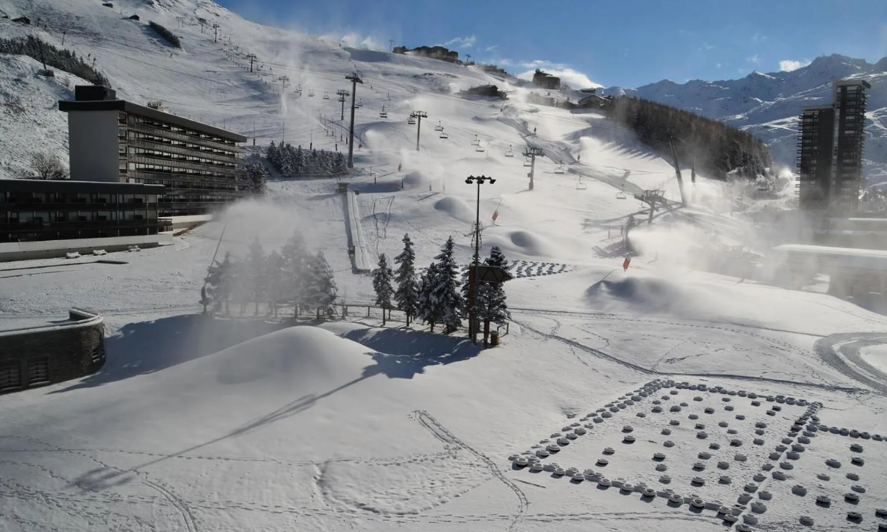 شقة Residence Lac Du Lou - Studio 4 Pers Ski Aux Pieds Au Coeur Des Menuires Mae-5054 سان-مارتن-دي-بيفيل فرنسا